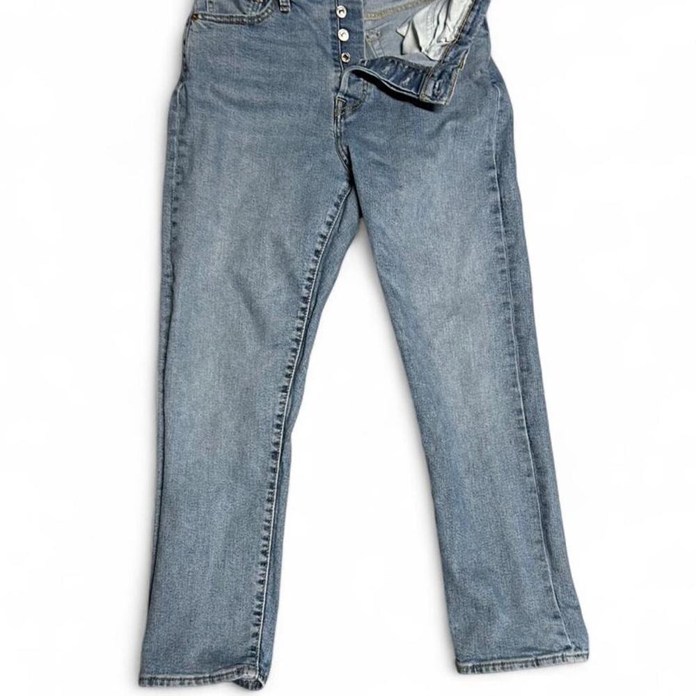 31 x 28 Levi’s High-waisted wedgie straight blue denim jeans 5 buttons